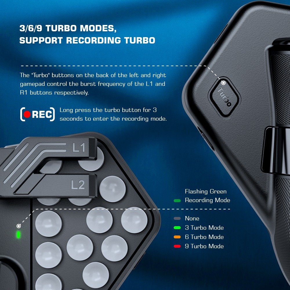 Игровой контроллер GameSir F7 Claw Tablet