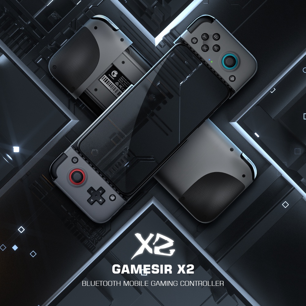 GameSir X2 Bluetooth Gaming controller for Android iOS Cloud Gaming Retractable Max 173mm