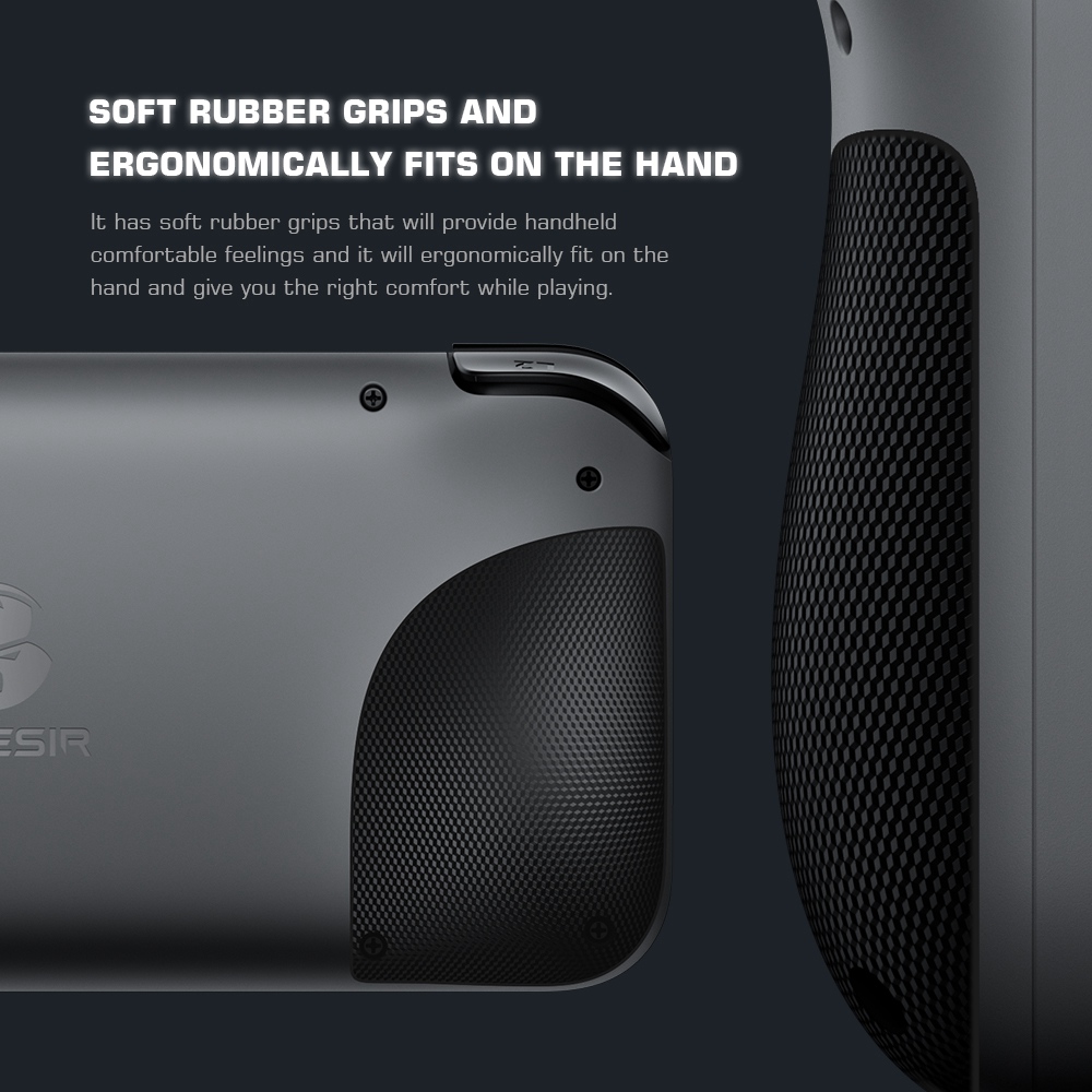 GameSir X2 Android iOS Bulut Oyun için Bluetooth Oyun denetleyicisi Geri Çekilebilir Max 173mm