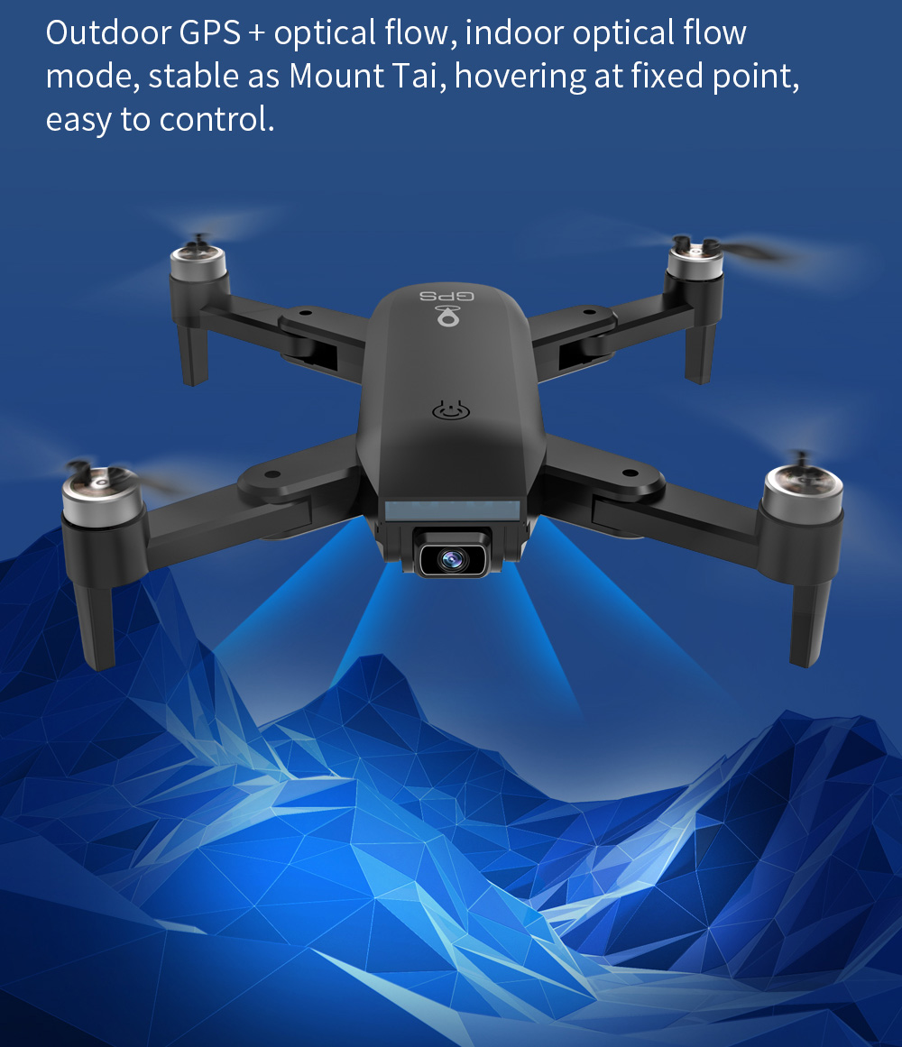ZLL SG700 MAX 4K Dual Camera GPS 5G WIFI FPV Camera Optical Flow Positioning Brushless RC Drone - Two Batteries with Bag