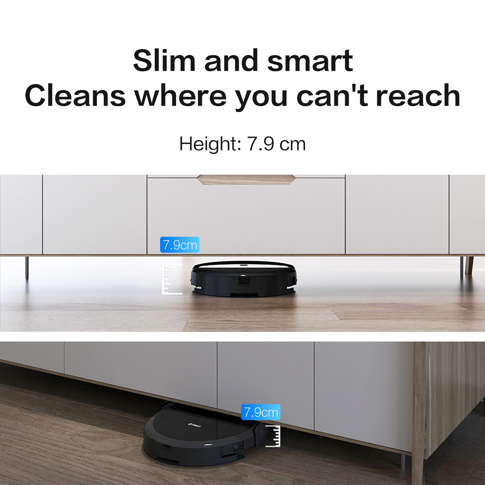 360 C50 intelligens robotporszívó söprés és nedves felmosás 2600Pa App távirányító porszívó otthoni vezeték nélküli