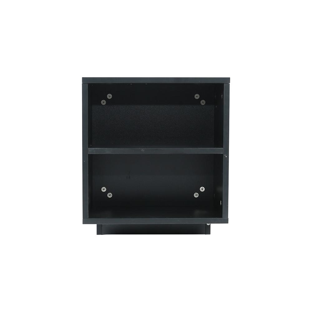 59" TV Stand with Storage Shelves, Suitable for Placing TVs up to 65", for Living Room, Entertainment Center - Black