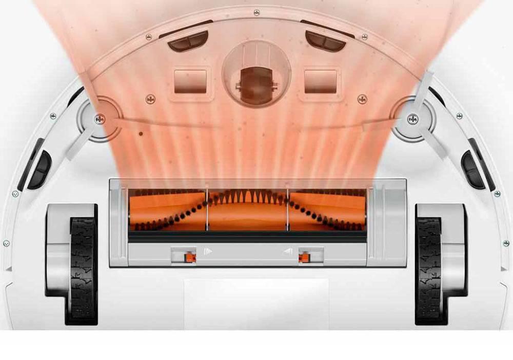 Xiaomi Mi Robot Vacuum Cleaner G1 Sweeping Vacuuming Mopping Integrated 2200pa Super Suction 2500 mAH Battery 200ml Electric Water Tank Ultra 82mm Thin Body APP Remote Control - White