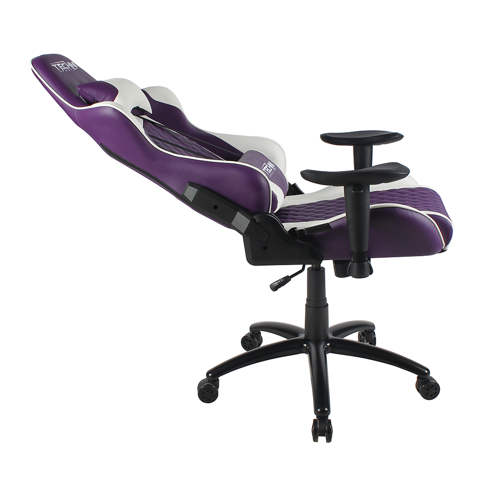 Techni Home Office PU Leather Rotatable Gaming Chair Purple