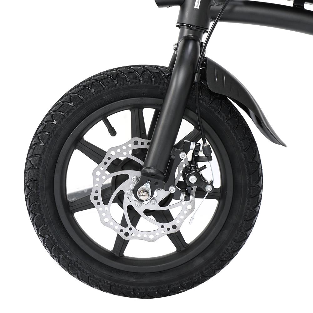 KugooKirin V1 (KIRIN B2) Folding Moped Electric Bike With Pedals 400W Brushless Motor Max Speed 45km/h 7.5AH Lithium Battery Disc Brake 14 Inch Pneumatic Tires Smart App Control Child Saddle - Black 21 KUGOO KIRIN V1 (KIRIN B2) Folding Moped Electric Bike E-Scooter with Pedals 400W Brushless Motor Max Speed 45km/h 7.5AH Lithium Battery Disc Brake 14 Inch Pneumatic Tires Smart App Control Child Saddle - Black