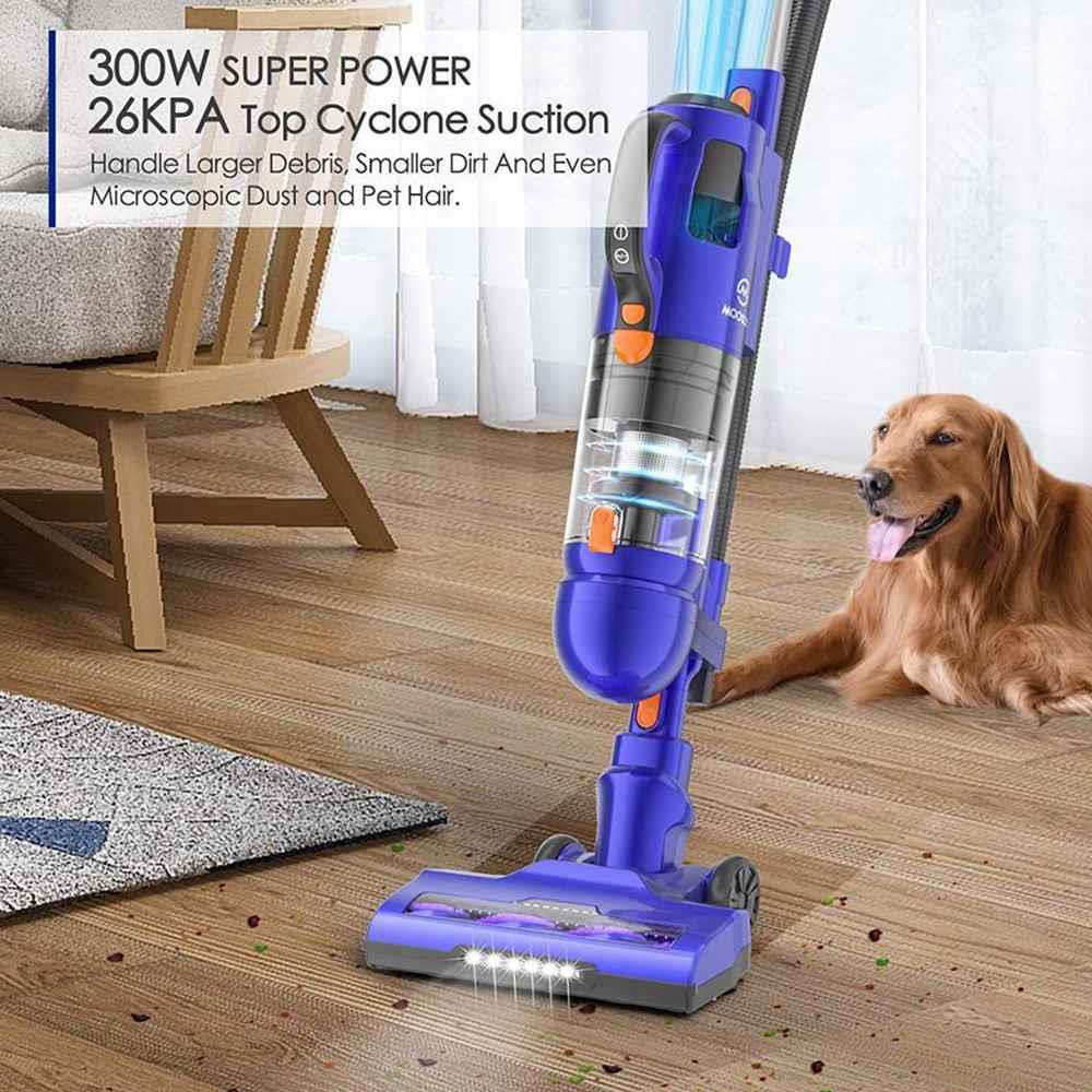 MOOSOO U26D Handheld Cordless Vacuum Cleaner Blue