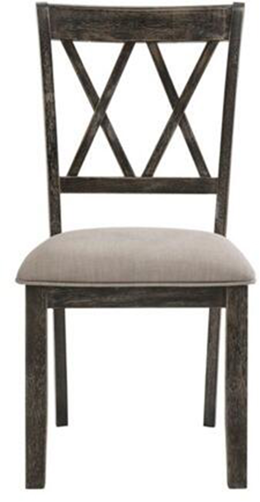ACME Claudia Fabric Upholstered Dining Chair Set Of 2, With High Backrest, And Wood Legs, For Restaurant, Cafe, Tavern, Office, Living Room - Gray 8 ACME Claudia Fabric Upholstered Dining Chair Set of 2, with High Backrest, and Wood Legs, for Restaurant, Cafe, Tavern, Office, Living Room - Gray