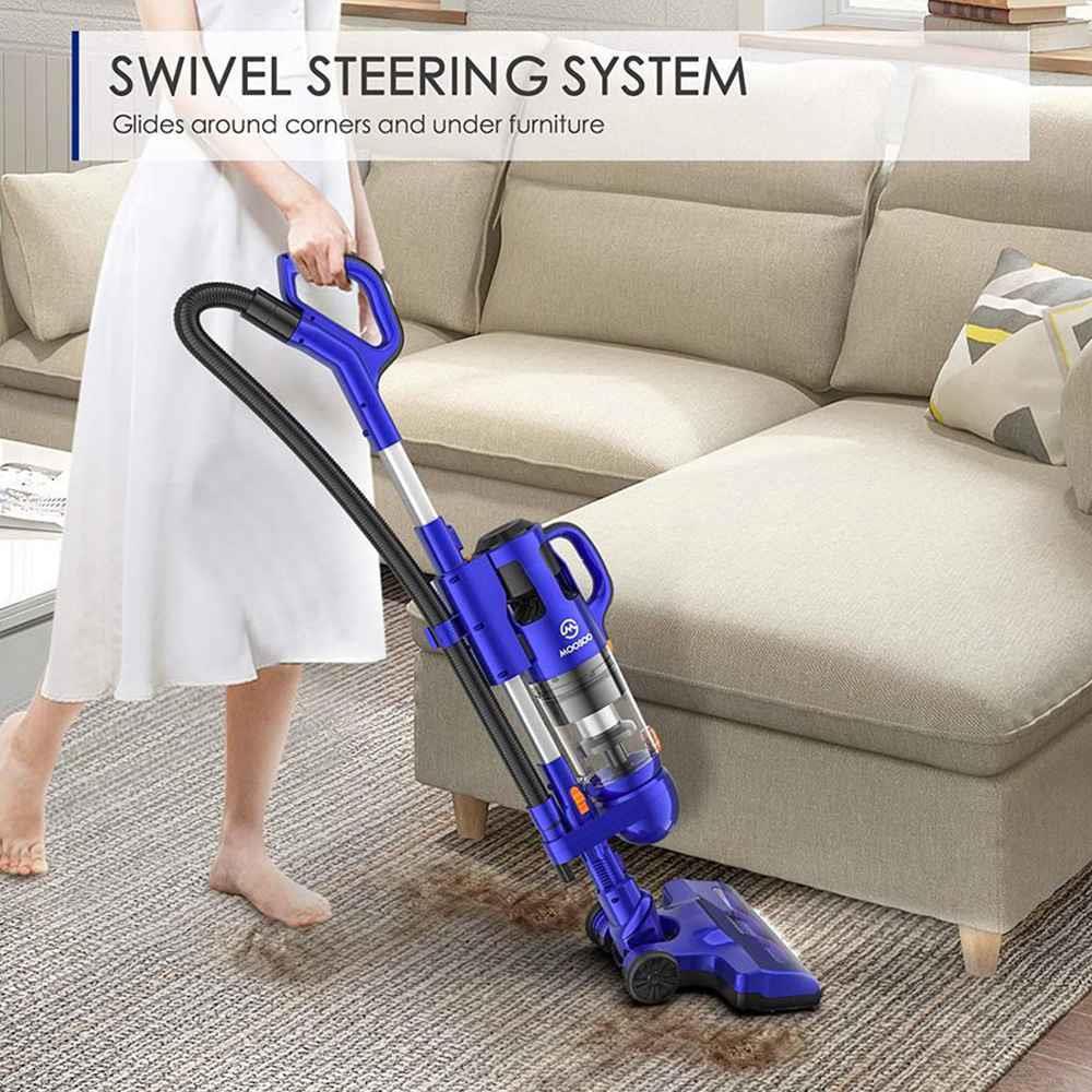 MOOSOO U26D Handheld Cordless Vacuum Cleaner Blue