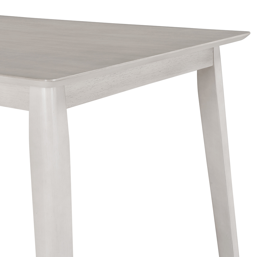 TREXM Farmhouse Rectangle Dining Table with Wooden Tabletop, for Restaurant, Cafe, Tavern, Living Room - Gray