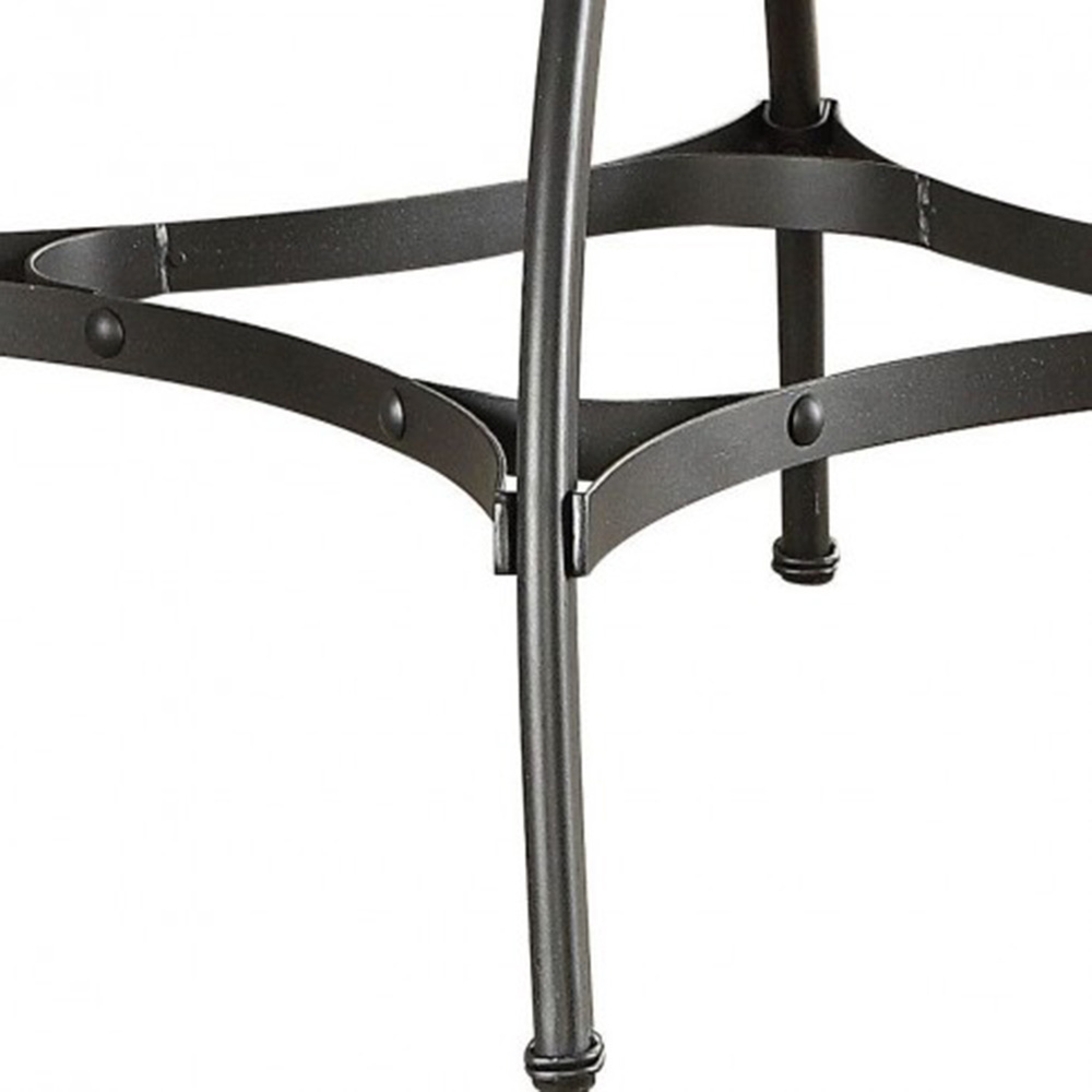 ACME Fatima 3 Piece Dining Set, Including 1 Counter Height Table, and 2 Chairs, for Small Apartment, Studio, Kitchen - Gray