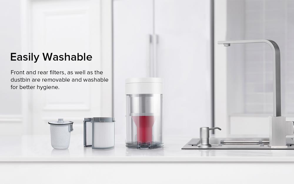 Roborock S7 Robot Vacuum Cleaner + Auto-Empty Dock Sonic Mopping Auto Mop Lifting 2500Pa Powerful Suction Ultrasonic Carpet Recognition 5200mAh Battery 470ml Dustbin 300ml Water Tank APP Control - White