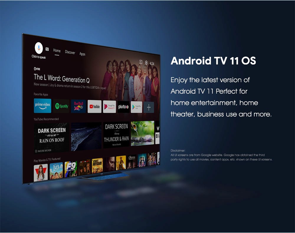 MECOOL KM7 Amlogic S905Y2 Quad core 4GB RAM 64GB eMMC 2.4G+5G WIFI Bluetooth 4.2 Android 11 Google Certified AV1