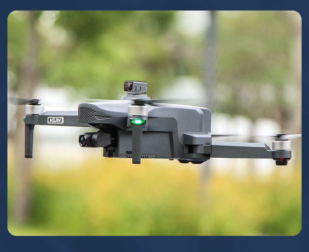 ZLL SG908 MAX 4K 5G WIFI 3KM FPV GPS Gimbal meccanico a 3 assi Evitamento ostacoli a 360 gradi Drone senza spazzole RC - Una batteria