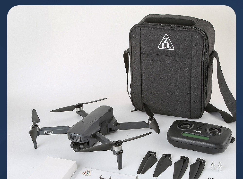 ZLL SG908 Pro 4K 5G WIFI FPV GPS 3-Axis Gimbal 360 Degree Obstacle Avoidance Brushless RC Drone RTF - Three Batteries