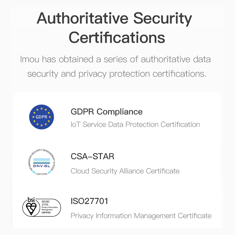 Double 11 big promotion gift IMOU camera cloud storage for one year