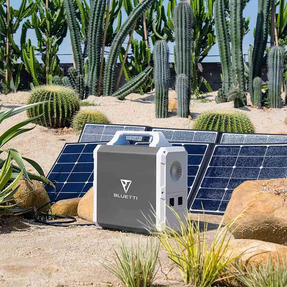 BLUETTI EB120 Portable Power Station 1200Wh/1000W Solar Generator Backup Battery with 2x110V Pure Sine Wave AC Outlets