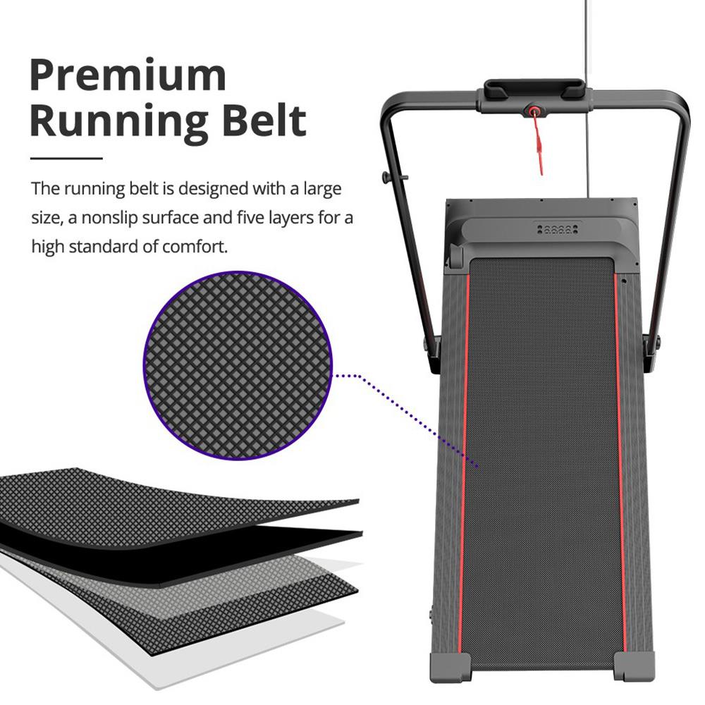 ACGAM T02P Smart Walking Machine 2 in 1 Walking and Running Folding Treadmill for Workout, Fitness Training Gym Equipment, Exercise Indoor & Outdoor with Remote Control, LED Display - EU Version