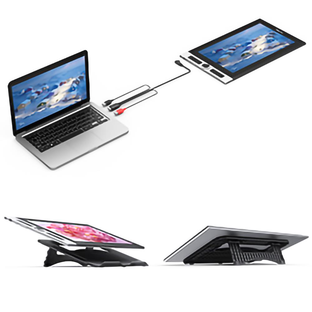 XP-PEN Innovator 16 Graphic Tablet with 15.6 Inch 1920 x 1080 IPS Display, 8192 Level Stylus Pen, for Drawing, Design, Editing, Compatible with Windows, Mac, Chrome OS - Black