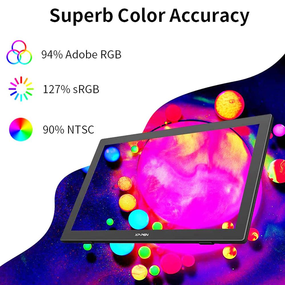 XPPEN Artist 24 Graphic Tablet with 23.8 Inch 2K QHD Display Black
