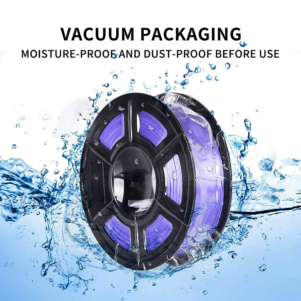 Anycubic PLA 3D Printer Filament 1.75mm Dimensional Accuracy +/- 0.02mm 1KG Spool(2.2 lbs) - Purple