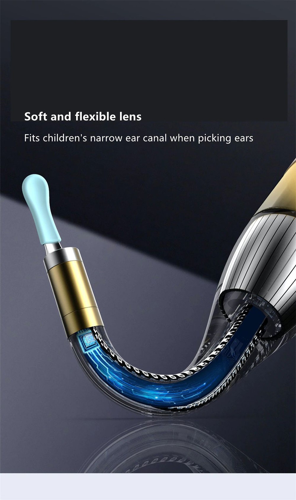 Bebird D3 Pro Ear Cleaner Wireless Wax Removal Cleaning Tool 8 Mega Otoscope IP65 Waterproof Child Endoscope Health Care