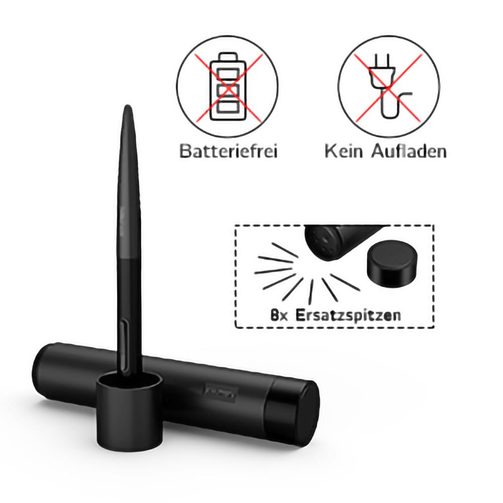 XP-PEN Innovator 16 Graphic Tablet with 15.6 Inch 1920 x 1080 IPS Display, 8192 Level Stylus Pen, for Drawing, Design, Editing, Compatible with Windows, Mac, Chrome OS - Black