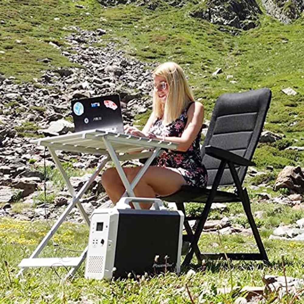 BLUETTI EB120 Portable Power Station 1200Wh/1000W Solar Generator Backup Battery with 2x110V Pure Sine Wave AC Outlets