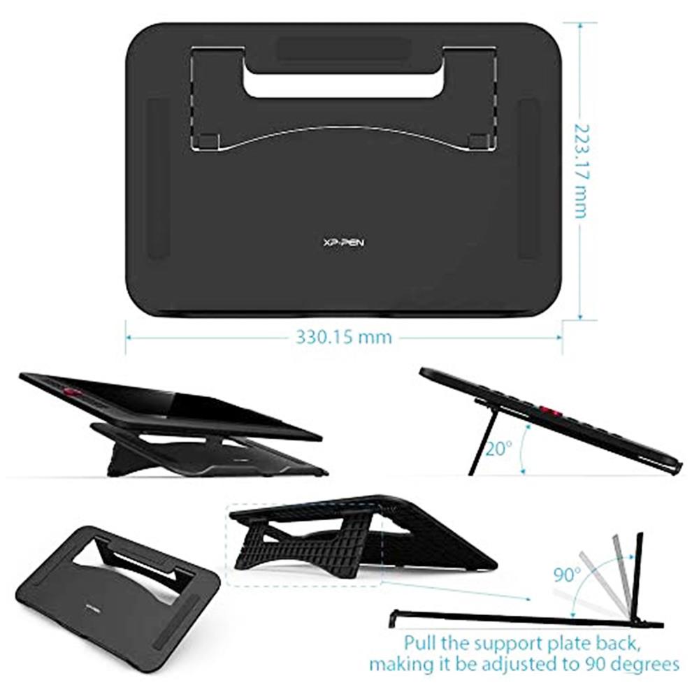 XP-PEN Artist 15.6 Pro Graphic Tablet with 15.6 Inch 120% sRGB Display, 8192 Level Stylus Pen, for Drawing, Design, Editing, Compatible with Windows, Mac - Black