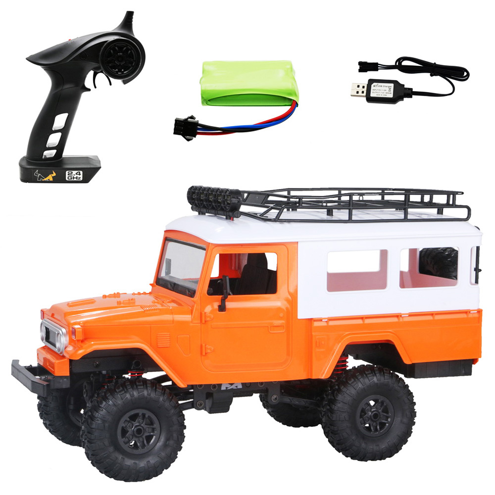MN Model MN-40 1/12 2.4G 4WD Climbing Off-road Vehicle RC Car RTR - Orange