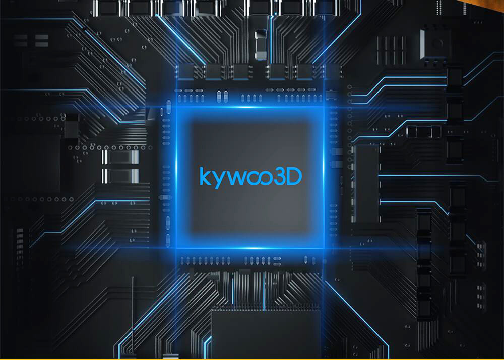 Kywoo Tycoon FDM Imprimante 3D Mise à niveau automatique Carte mère silencieuse 32 bits Transmission WiFi 240x240x230mm