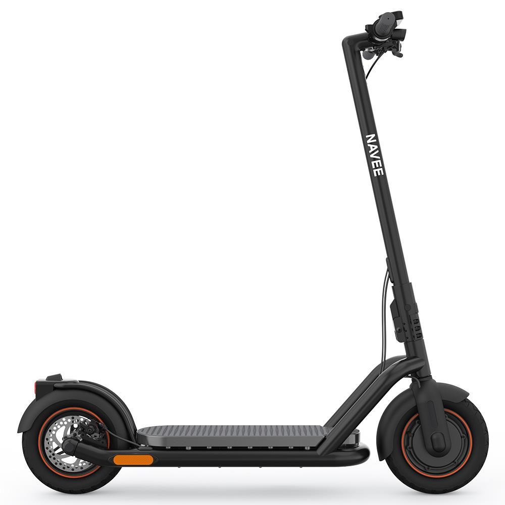 NAVEE N65 Scooter électrique pliable 10 pouces Moteur 500W 25km/h Batterie 48V 12,5Ah Portée maximale 65KM Frein à disque IPX4 Étanche Bluetooth APP par Xiaomiyoupin - Noir