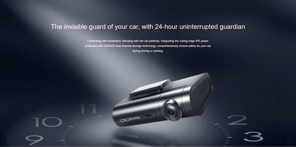 DDPAI X2S Pro Dual Channel DashCam QHD 2K Front & 1080p Rear