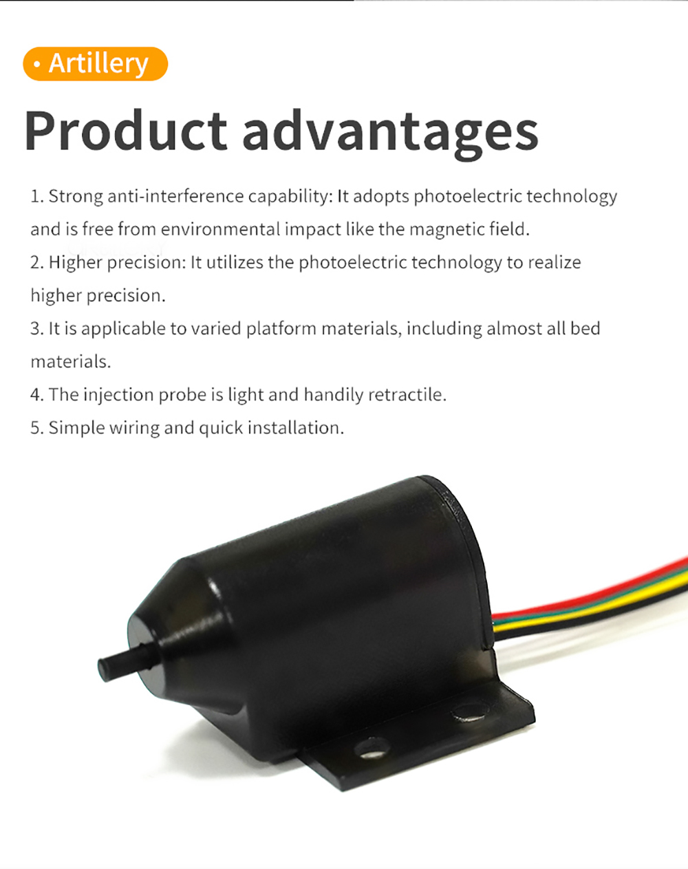 Artillery Sidewinder X2/Genius/Genius Pro ABL Auto Leveling Sensor