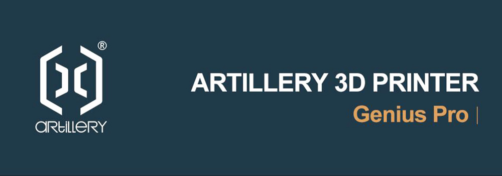 Artillery Extrusora direta para impressora Genius Pro 3D em aço duro Bocal de metal Alavanca de maior resistência à temperatura