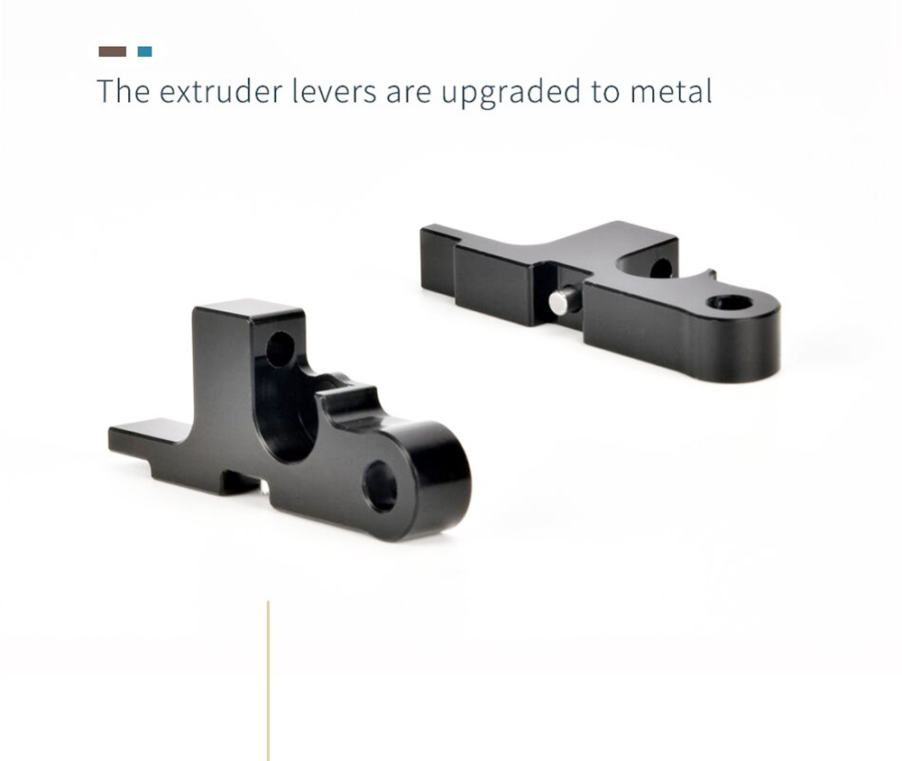Artillery Extrusora direta para impressora Genius Pro 3D em aço duro Bocal de metal Alavanca de maior resistência à temperatura