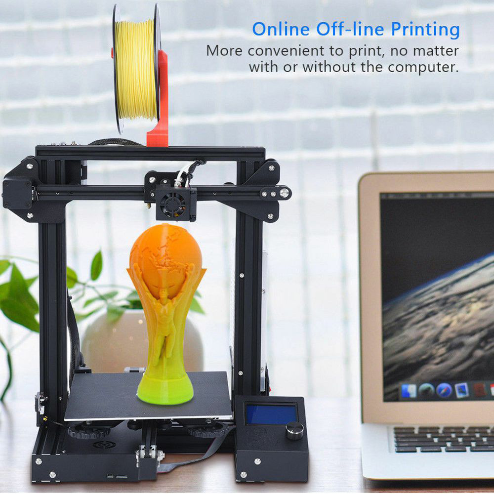 CTC A13 3D Printer 180mm/s Fast Printing 1.75mm PLA Filament 0.1mm Precision 220*220*250mm