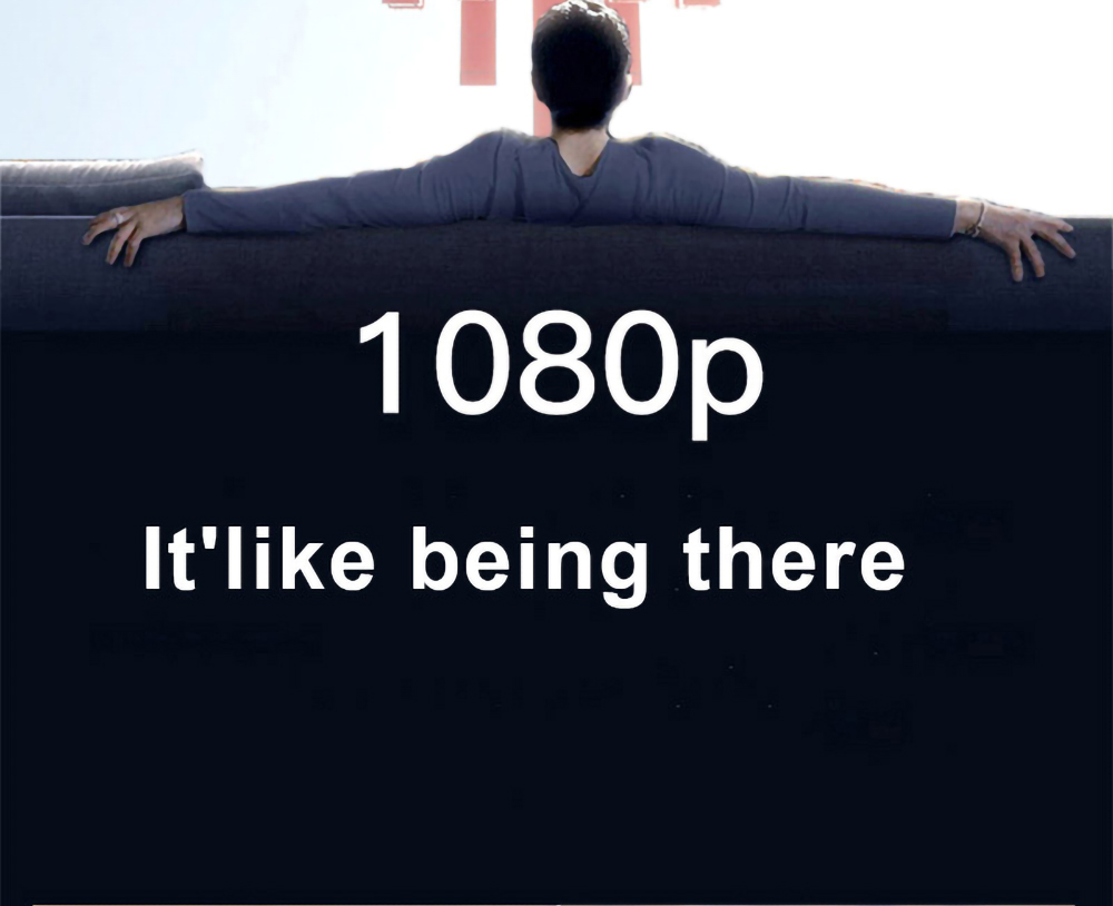 Global Version Lenovo L5 Smart LED WIFI Projector Android TV System 450 ANSI Lumens 1080P Native Resolution