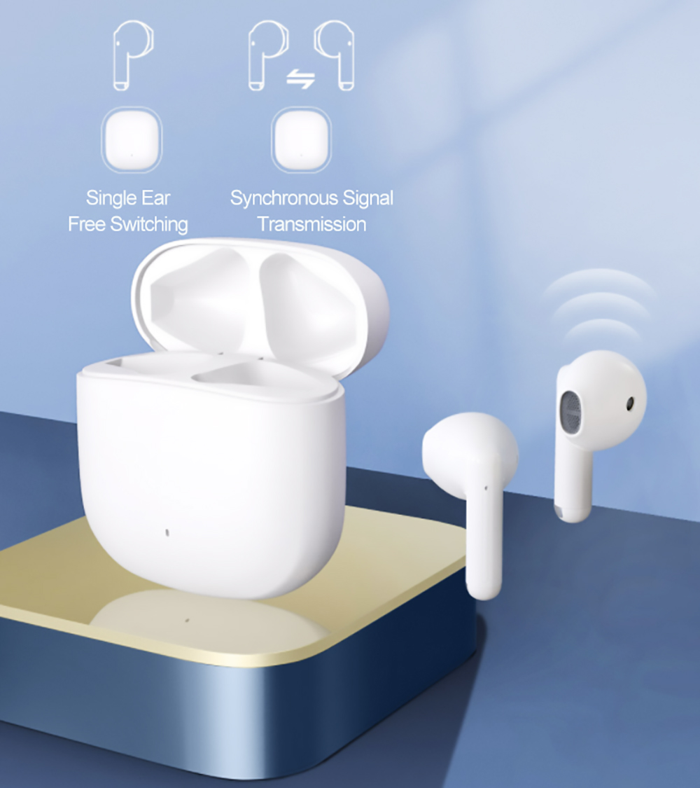 MiiiW Marshmallow TWS Bluetooth Earphones 13mm Dynamic Driver Εξαιρετικά μικρό σώμα