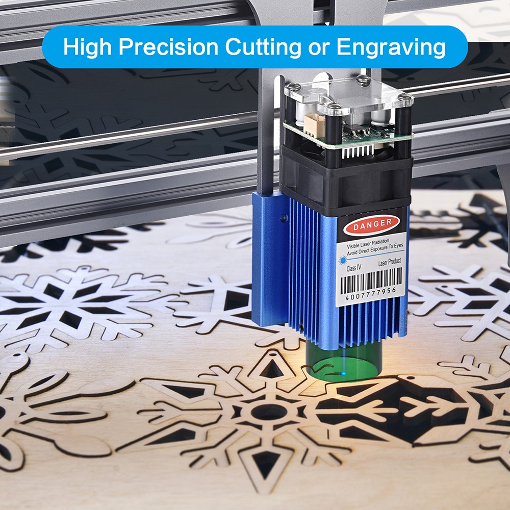 Máquina de corte e gravação a laser Sculpfun S6 Pro para compressão de pontos CNC acrílico de madeira e metal Foco ultrafino 410x420mm