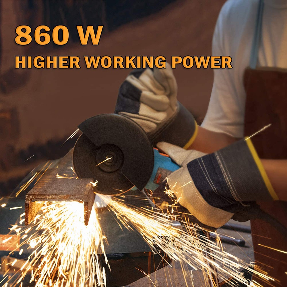 Tilswall Angle Grinder 125mm 860W