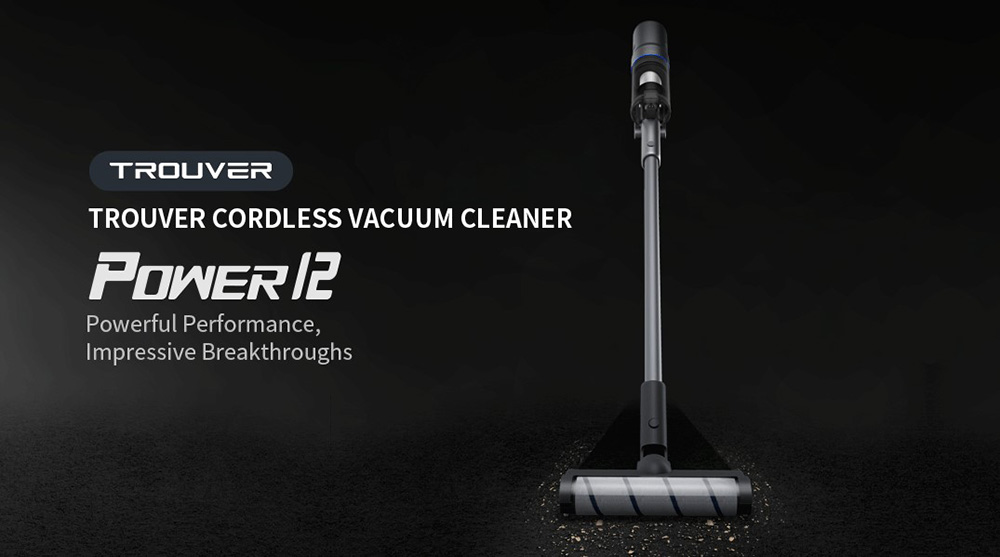Trouver Power 12 Cordless Handheld Vacuum Cleaner, 125,000rpm 23kpa Suction, Kill  99.9% Mite, Multi Cyclones