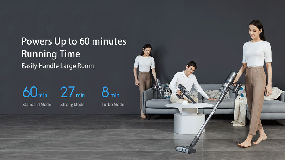 Trouver Power 12 Cordless Handheld Vacuum Cleaner, 125,000rpm 23kpa Suction, Kill  99.9% Mite, Multi Cyclones