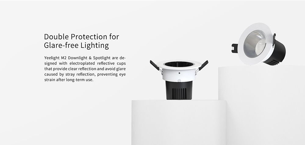 YEELIGHT YLTS02YL Smart Mesh Downlight Spotlight M2 APP Голосовое управление 5 Вт AC220V с регулируемой яркостью Работа с Amazon Alexa Google Assistant Apple Homekit
