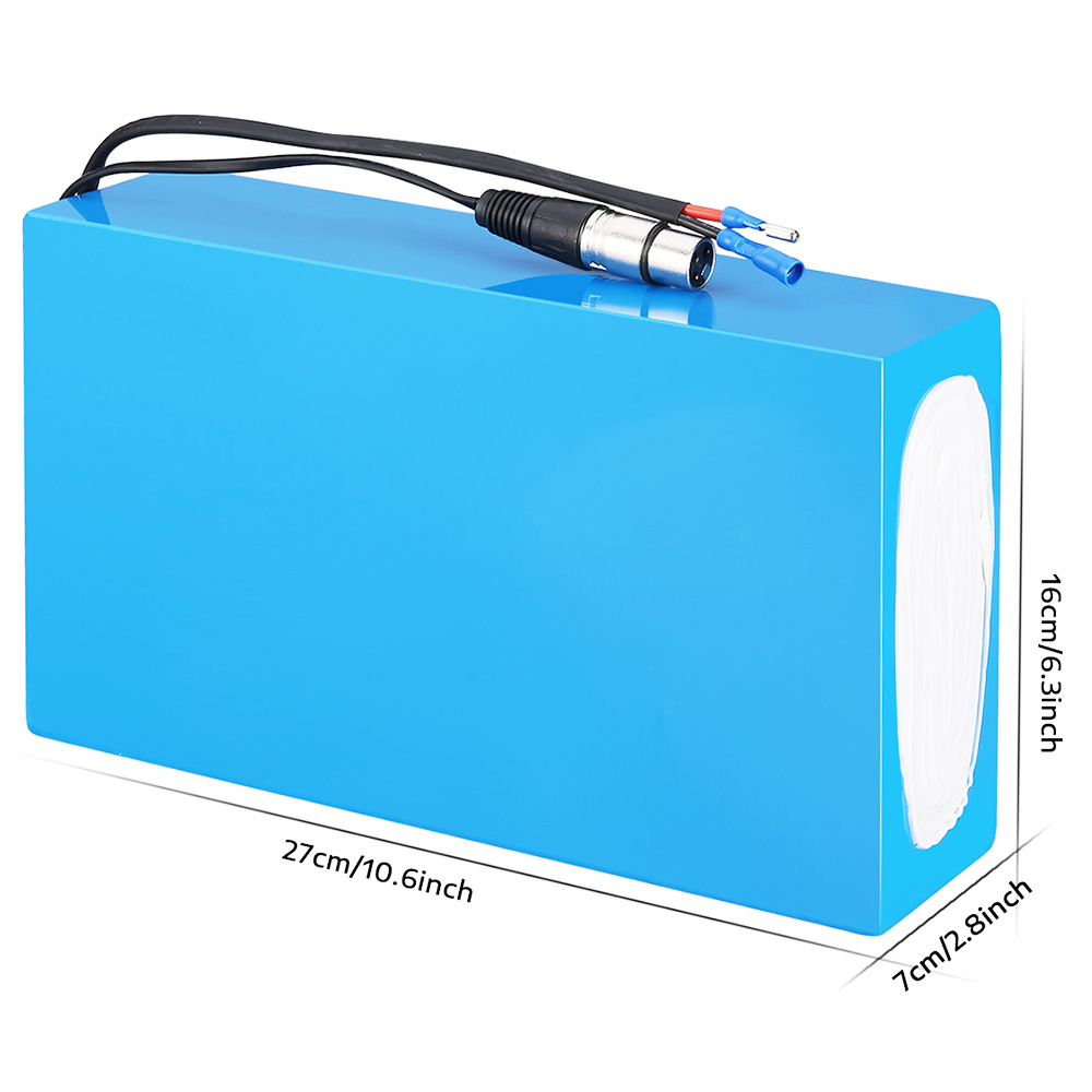 HANIWINNER HA201 Elektrobicykel nabíjateľná lítiová batéria 48V 20AH 960W s nabíjačkou - modrá