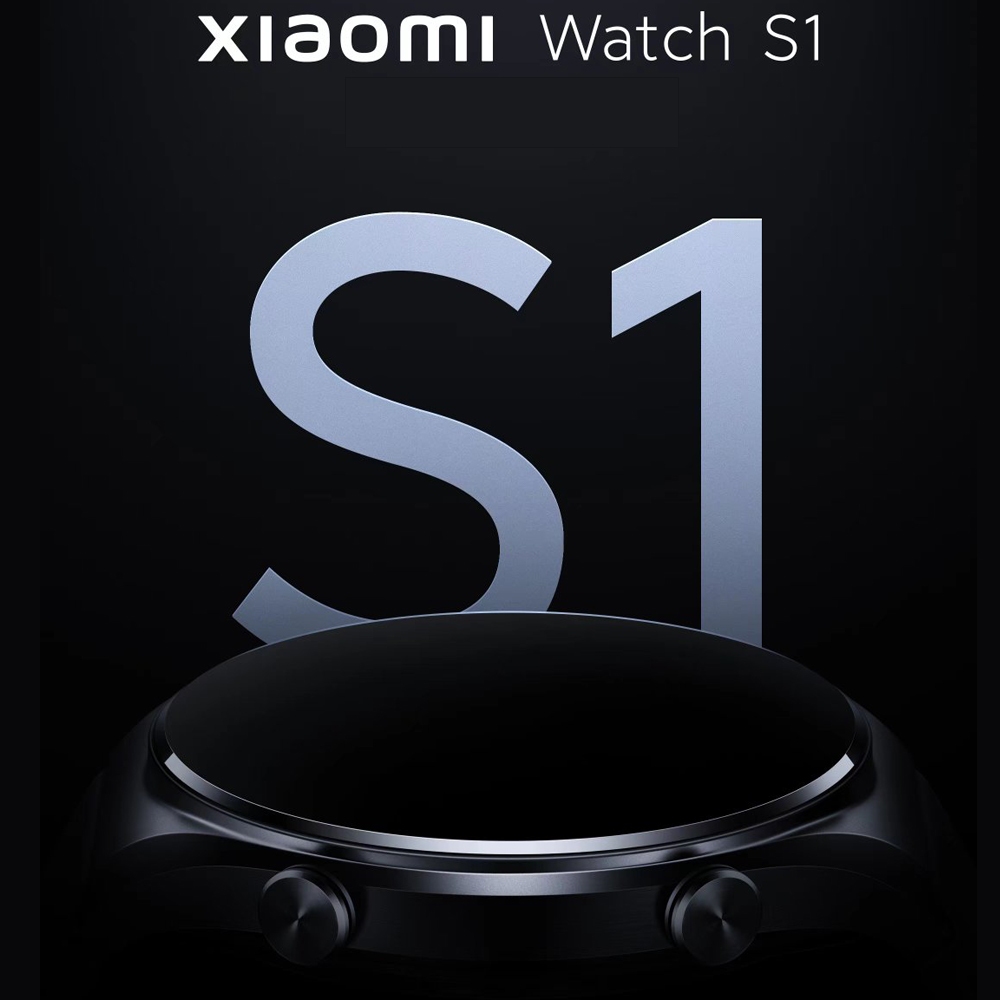 Xiaomi Watch S1 Smartwatch with Round Dial - Black