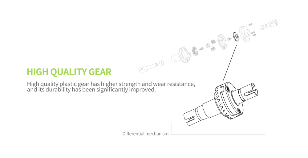 Wltoys 284131 1/28 2.4G 4WD RC Car with Light 30KM/H Short Course Drift Vehicle Models - Two Batteries
