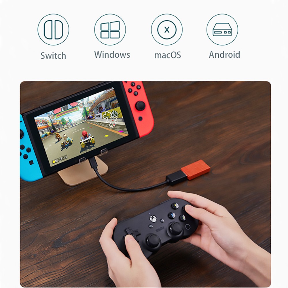 Kontroler gier 8BitDo SN30 Pro Bluetooth do gier Xbox Cloud na Androida