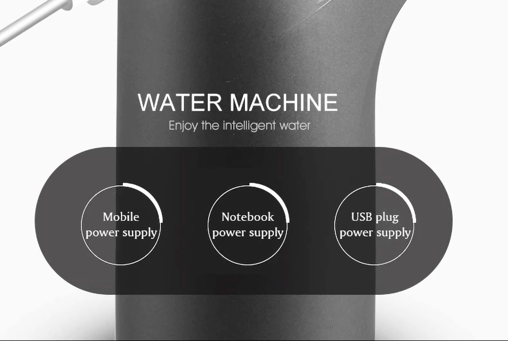 Vízadagoló USB vízpumpa 19 literes palackhoz, mini automata elektromos vízgallon palackszivattyús italadagoló