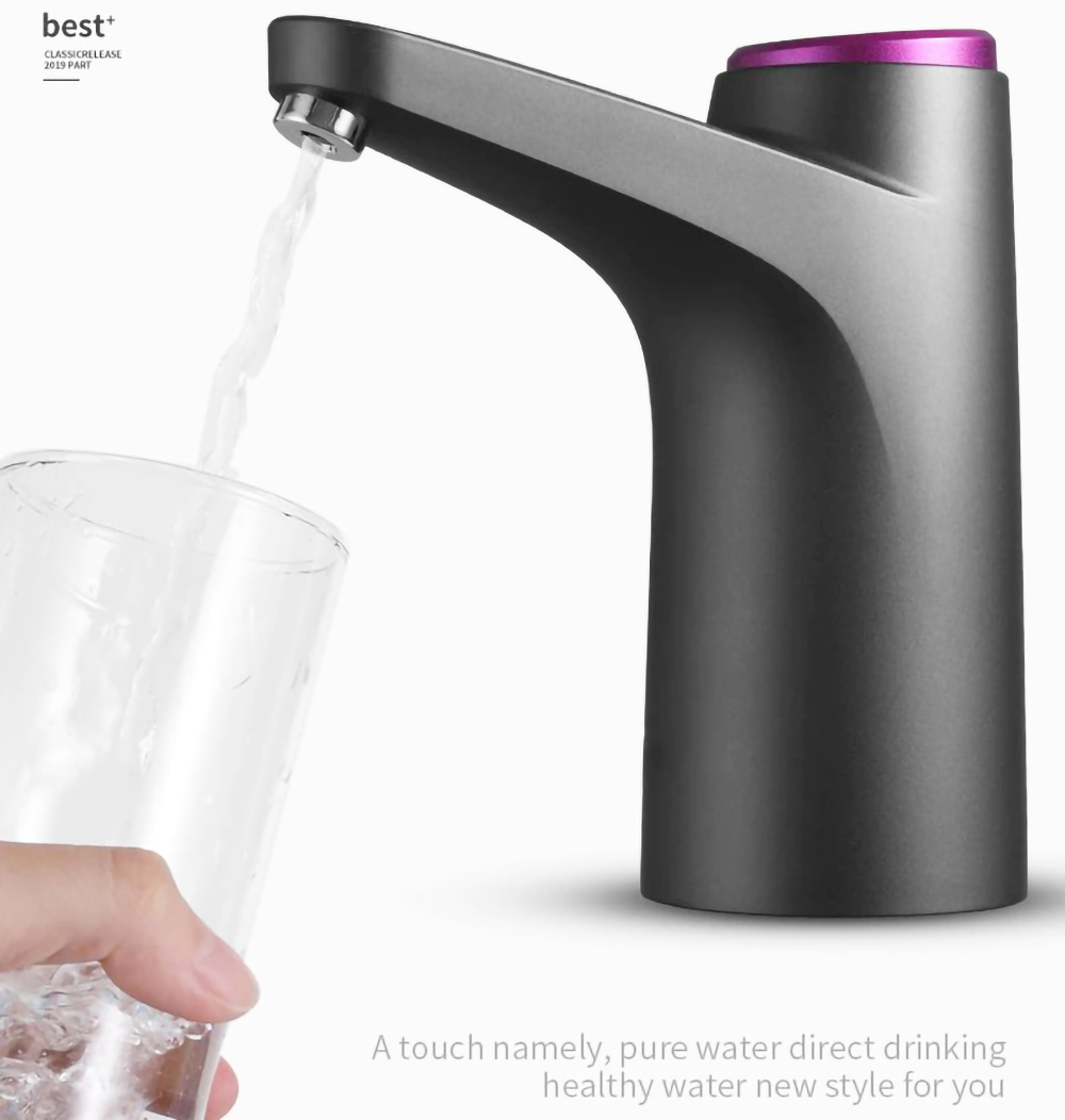 Su Sebili USB Su Pompası Şişe için 19 Litre Mini Otomatik Elektrikli Su Galon Şişe Pompası İçecek Dispenseri