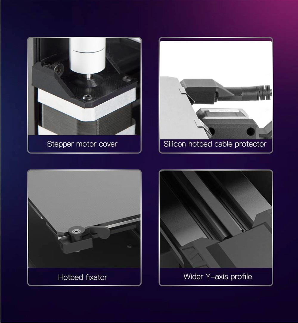 Creality CR-6 SE 3D Printer with True Leveling-free Technology, Photoelectric Filament Sensor, Trinamic Driver